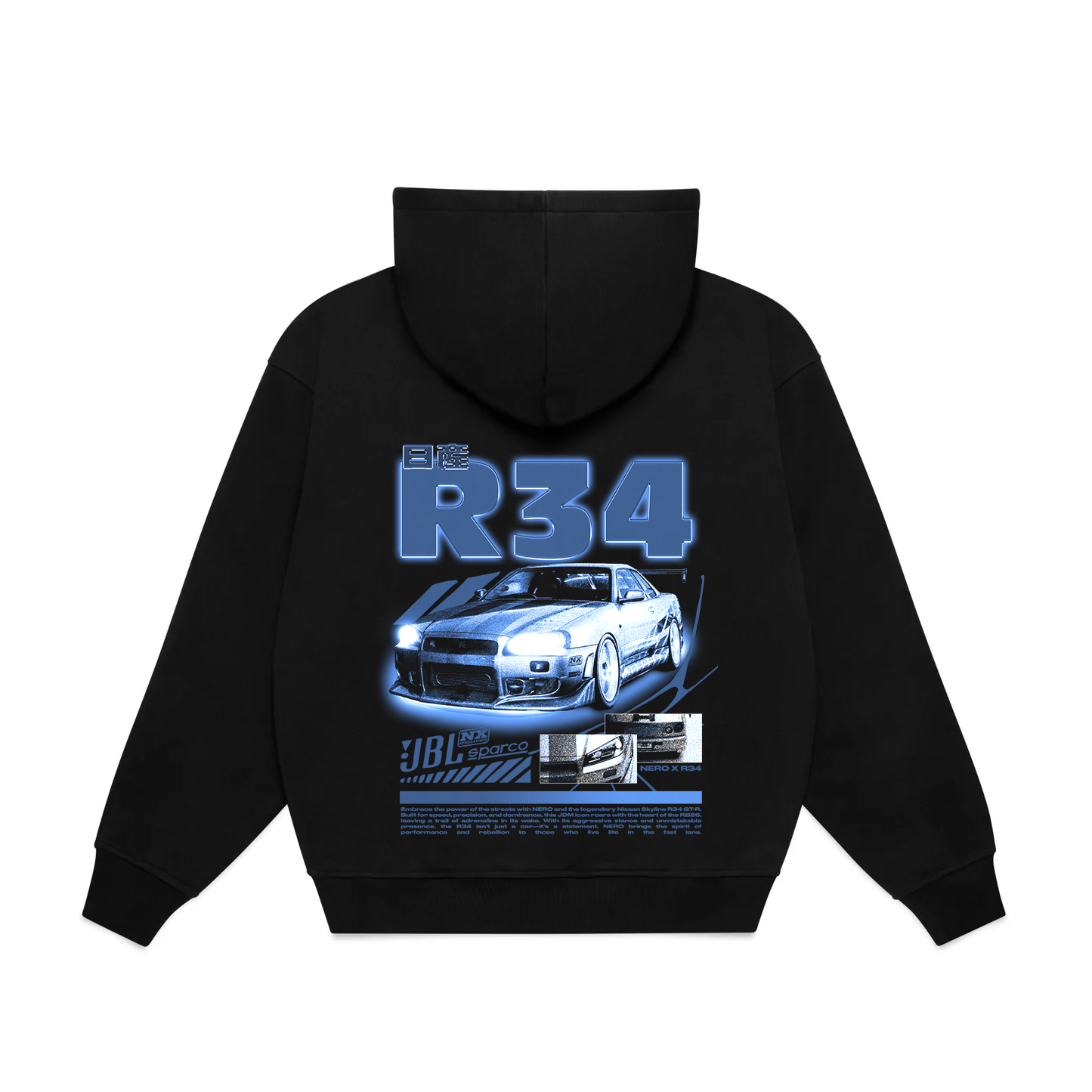 R34 Heavyweight Hoodie