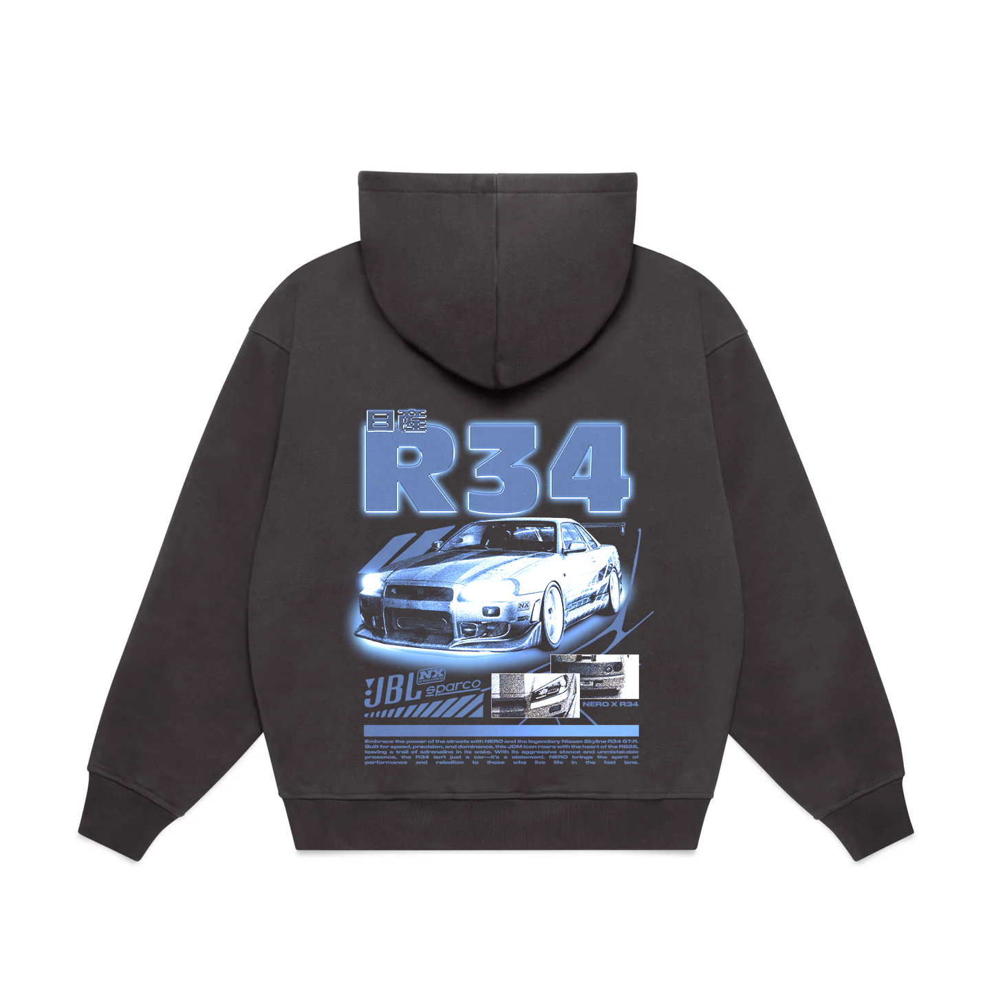 R34 Heavyweight Hoodie